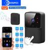 Sonnette Tuya avec caméra sans fil, kit vidéo, Wi-Fi, HD, téléphone d'extérieur, caméra de sécurité, interphone vidéo IR