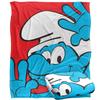 The Smurfs Silky Close Up Supersoft Blanket