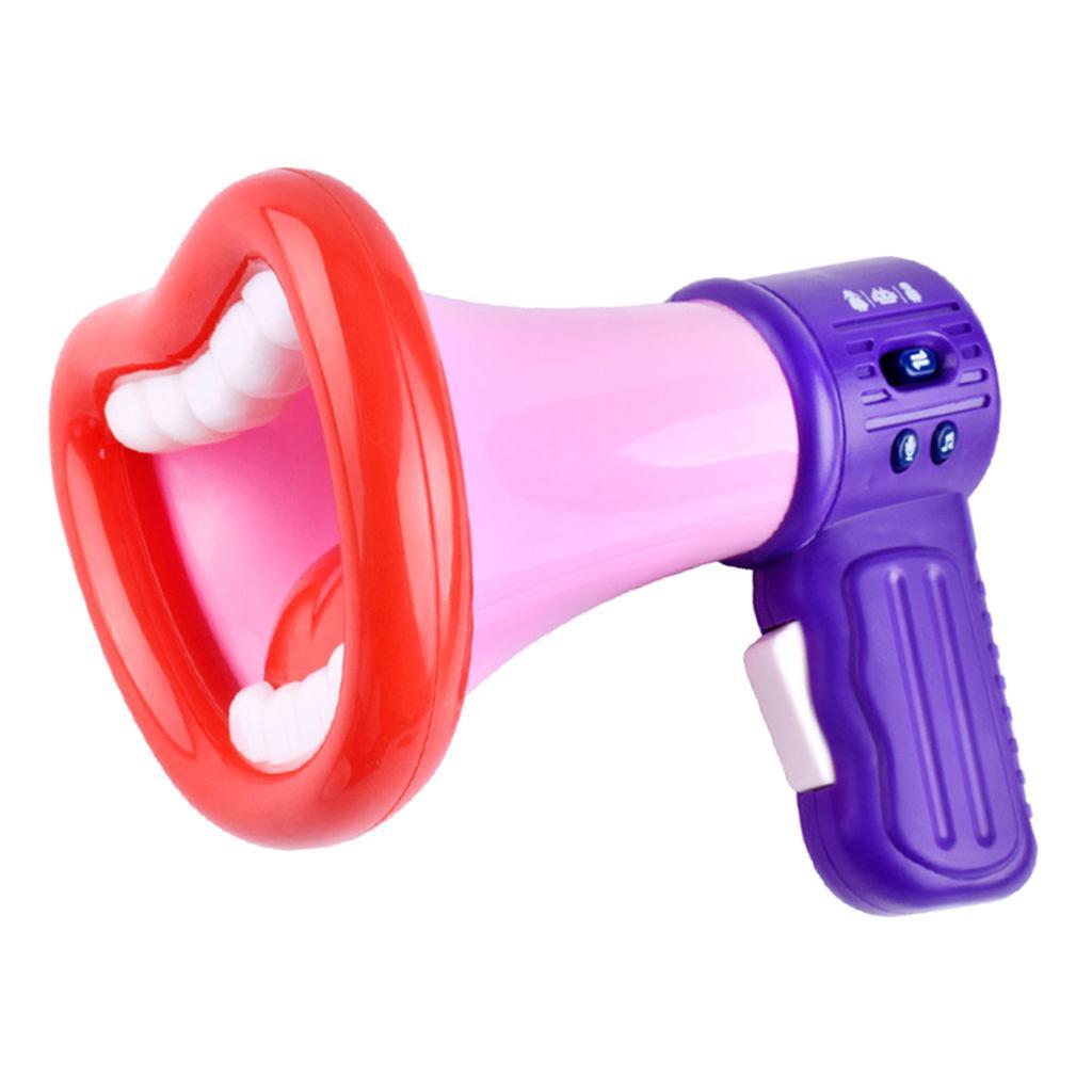 

Детская игрушка для изменения голоса, труба, микрофон для записи, игрушки для малышей