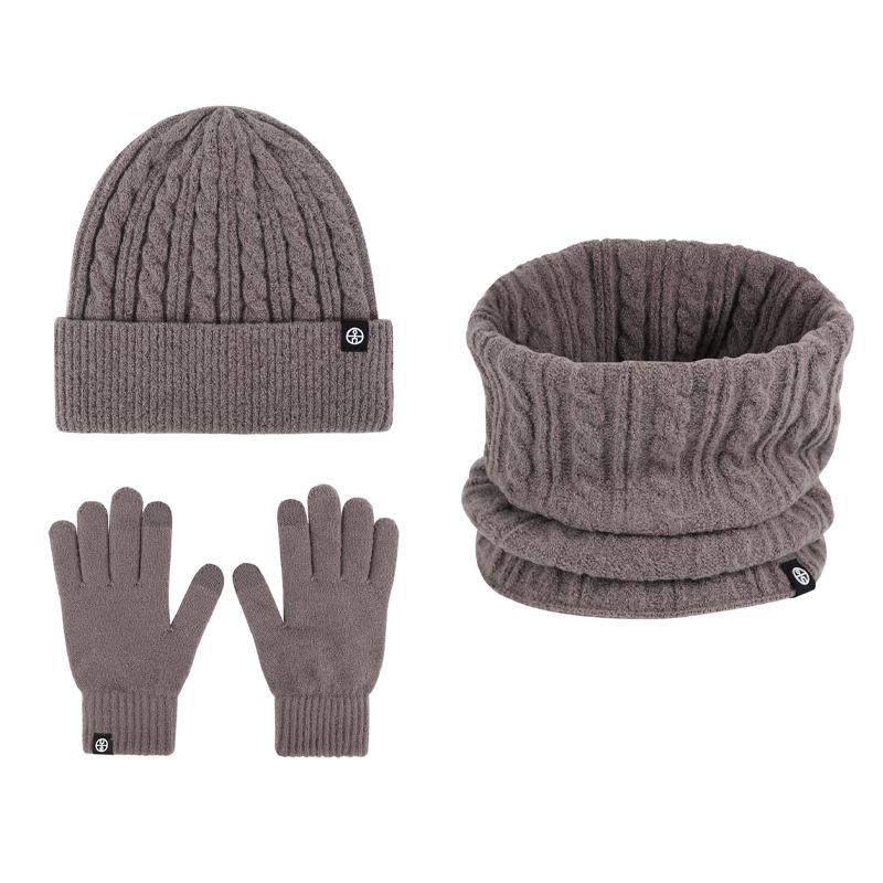 Self-Heating Neck Warmer Set: Winter-Ready Beanie, Scarf, and Gloves with Ear Protection