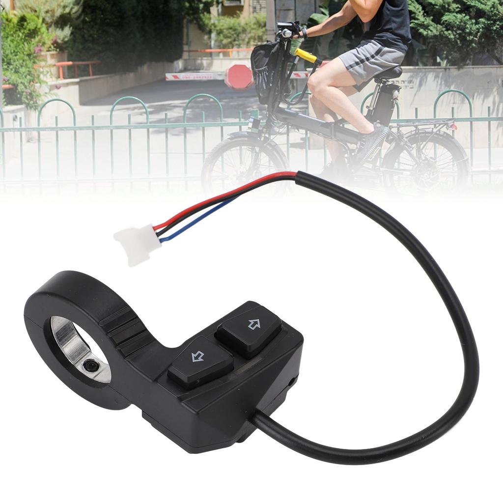 Electric Scooter Turn Signal Light Switch Easy Installation Stable Signal Manual Operating for Elect