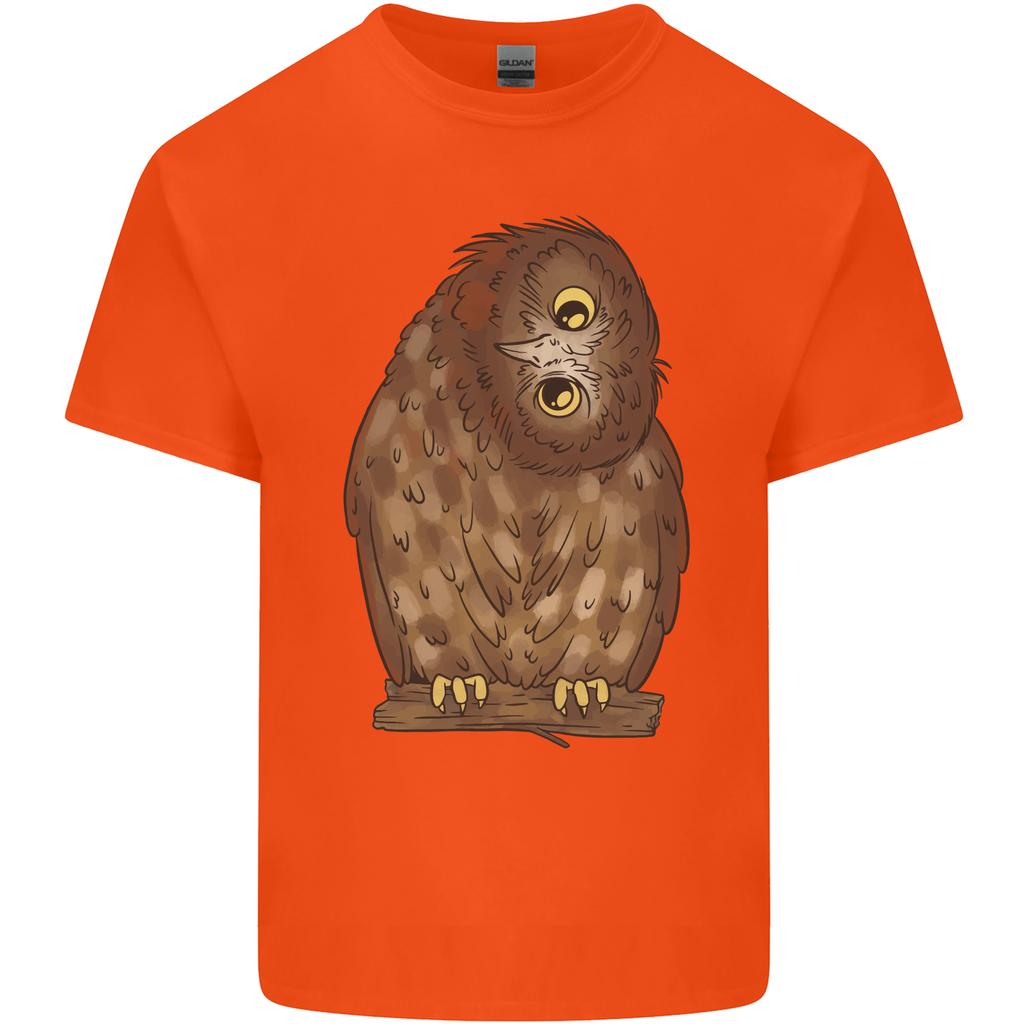 A Funny Owl Unisexs Light Cotton TShirt