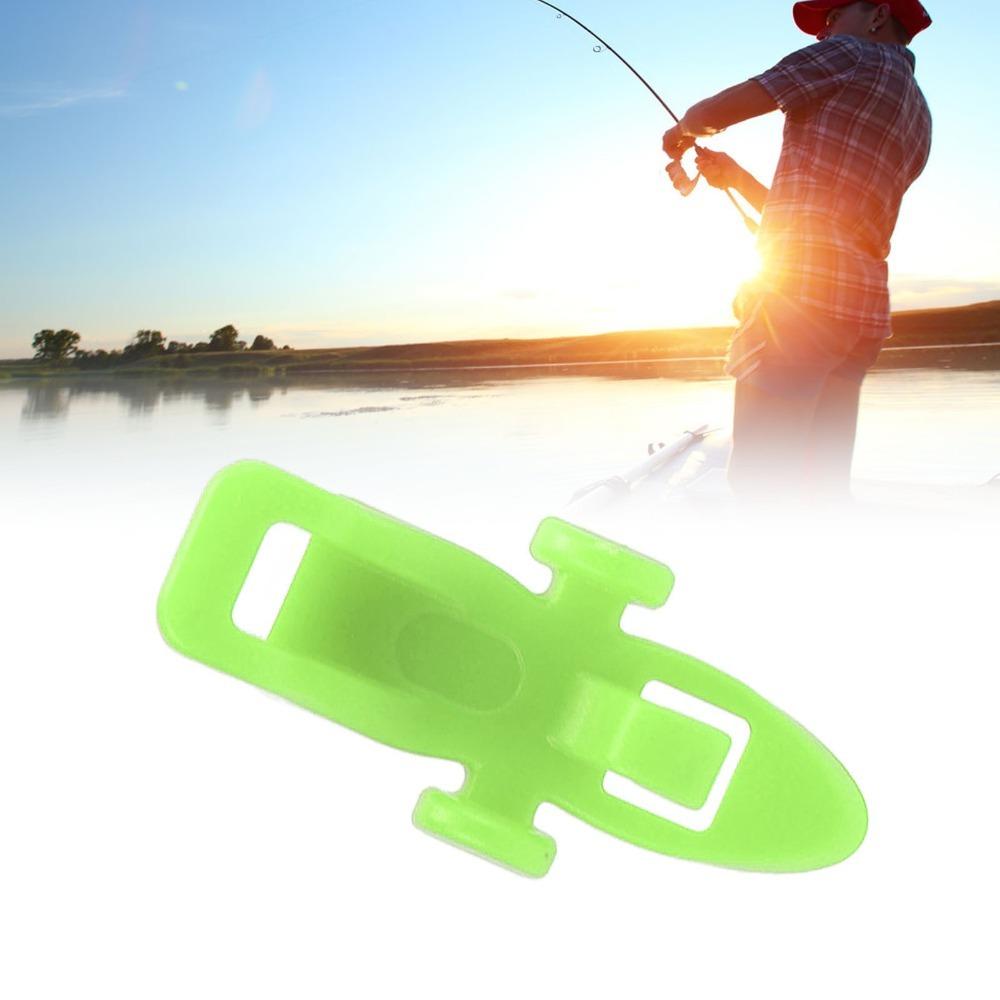 20PCS 28mm Fishing Hook Holder with 3 Size Rubber Rings Fishing Rod Hook Holder  For Outdoor Fishing