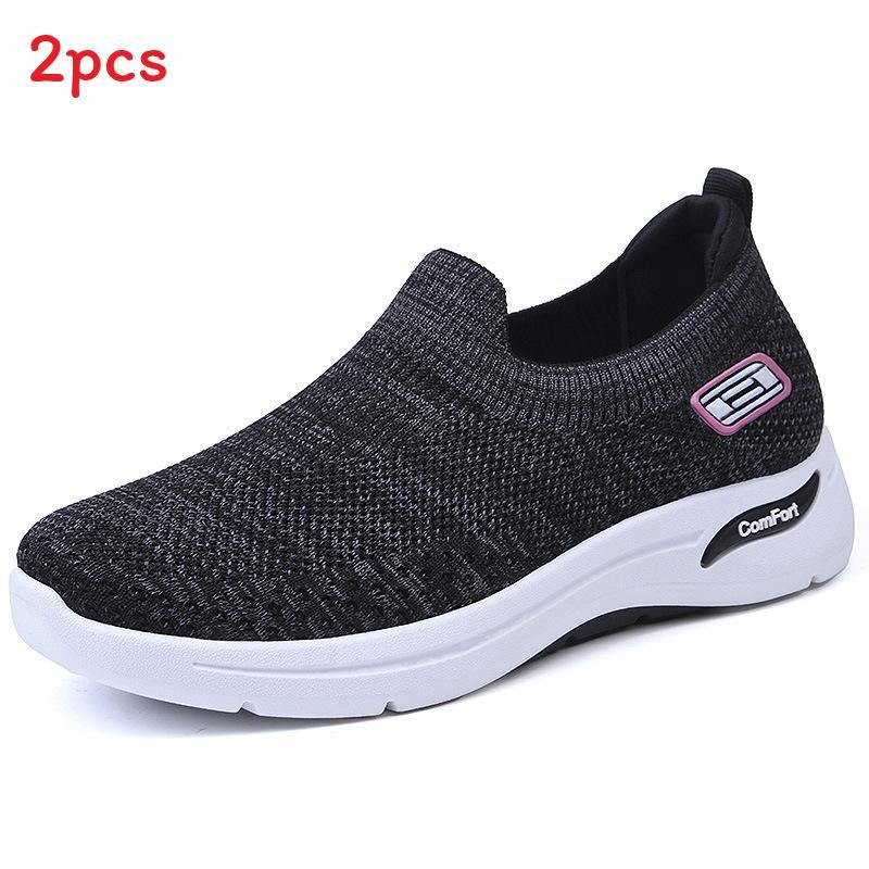 Womens Mesh Shoes With Breathable Pvc Sole For Casual Summer And Spring Wear