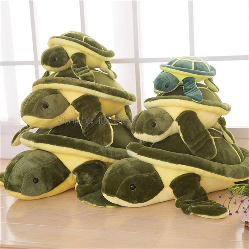 Favorite Toy Unisex Cute Turtle Tortoise Animal Pillow Cushion Doll Plush Stuffed Toy