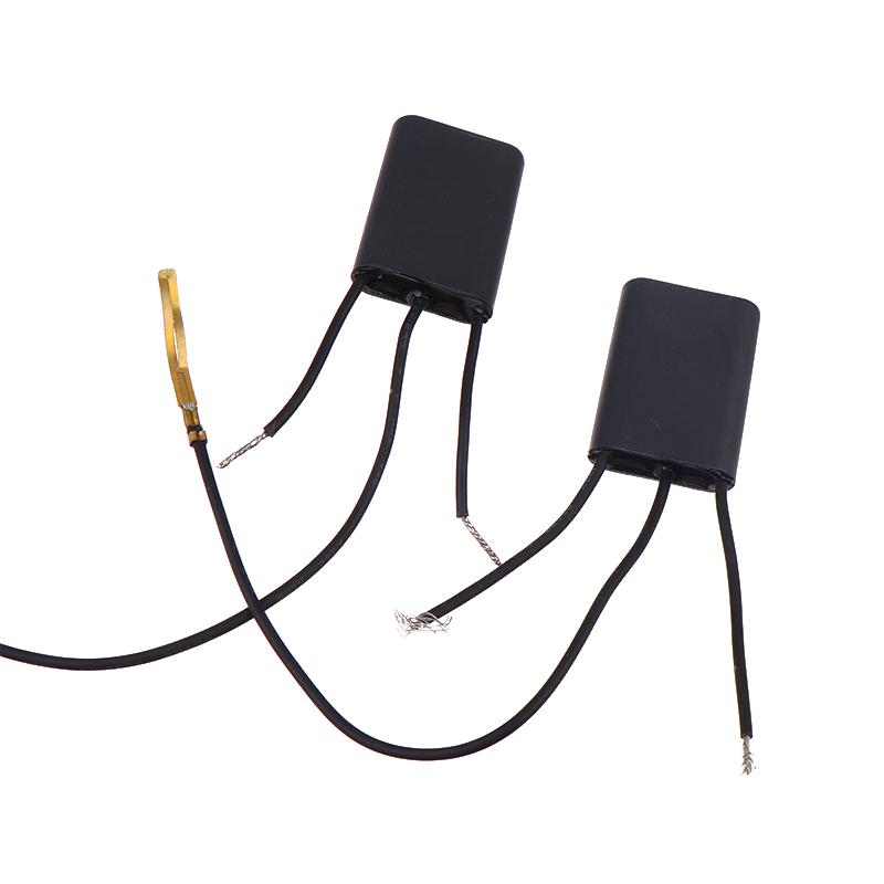 Elektrisk Værktøj Med Tre-leder Sort Kondensator X1Y2 30Vac 300V 0.18Uf 0.22Uf 0.22Uf+2X2200Pf 0.18Uf+2X2400Pf M 300V X1Y2