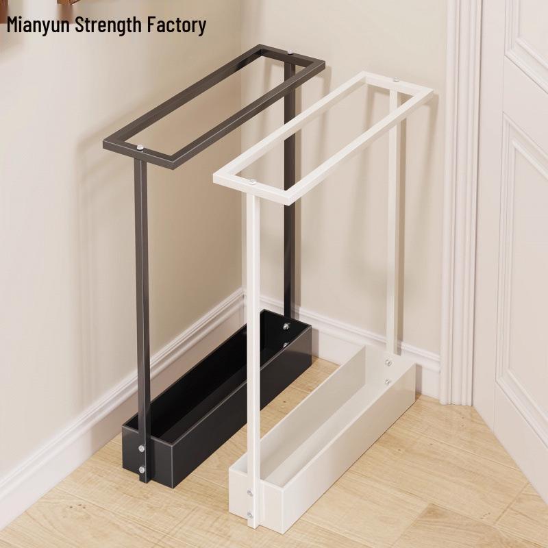 Подставка для зонтов большой вместимости для размещения в прихожей у двери с дренажем Elegant White - Paint Processwith Drip Tray 3360₽