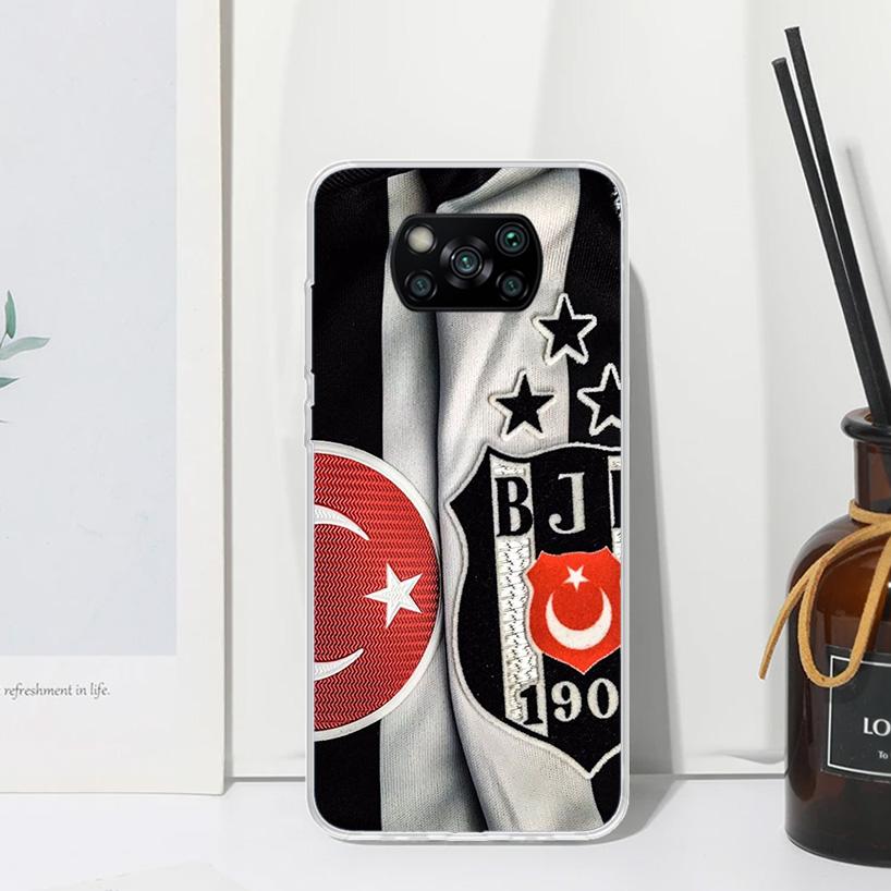 

B-Besiktas B-BJK Phone Case For Xiaomi Poco X7 X6 X5 M7 M8 Pro F7 Ultra Redmi 15C 15 13C 13 12C 12 10 10C 10A Art Fundas Poco X7 Redmi 10C