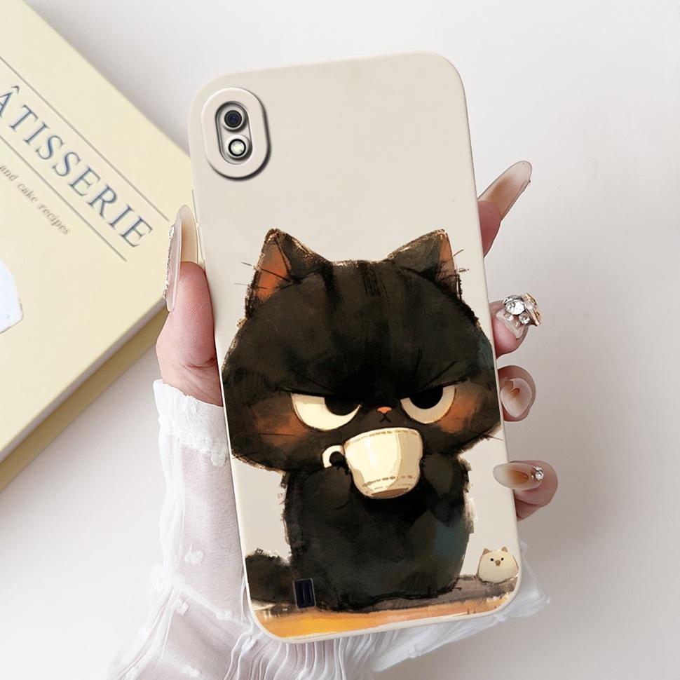 Schutzhülle für Samsung Galaxy A10 Hülle Niedlicher Hase Weiches Silikon Funda für Samsung A10 A105F A105G GalaxyA10 Handygehäuse