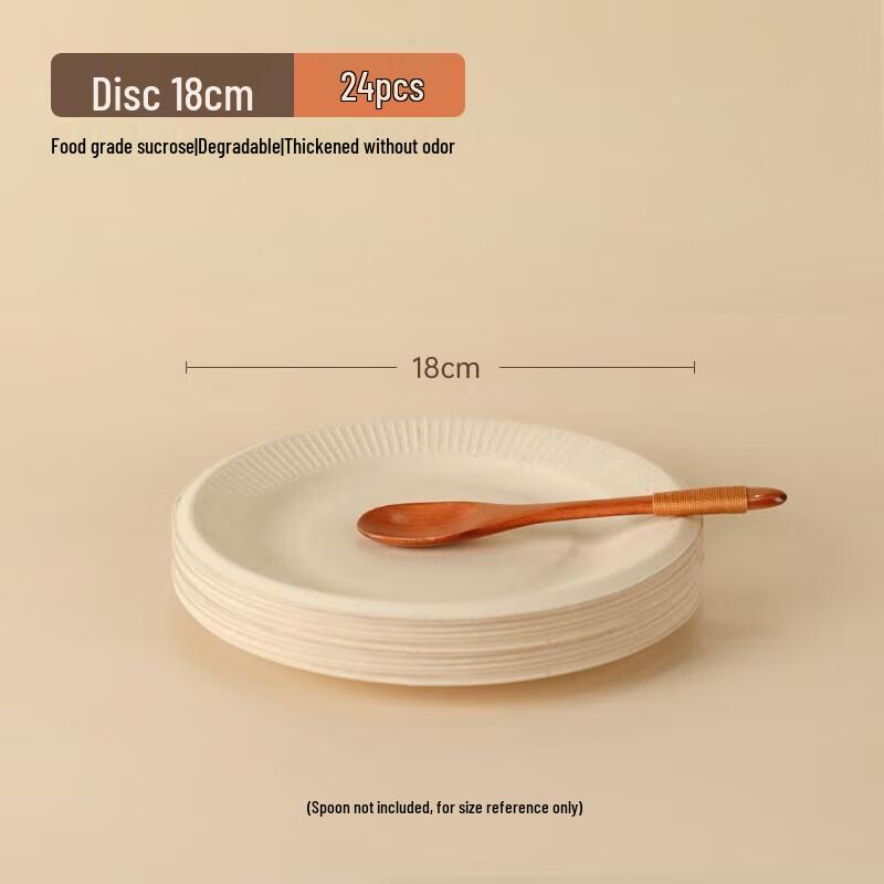 Camellia Biodegradable Disposable Paper Plates