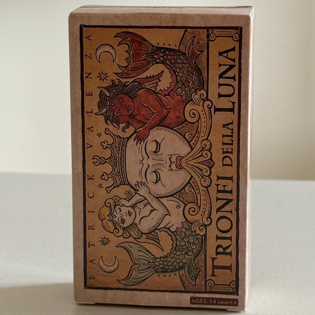 Tarocchi Trionfi Della Luna Versione Russa Mazzo Divinazione Destino Gioco da Tavolo Carta Per Festa in Famiglia