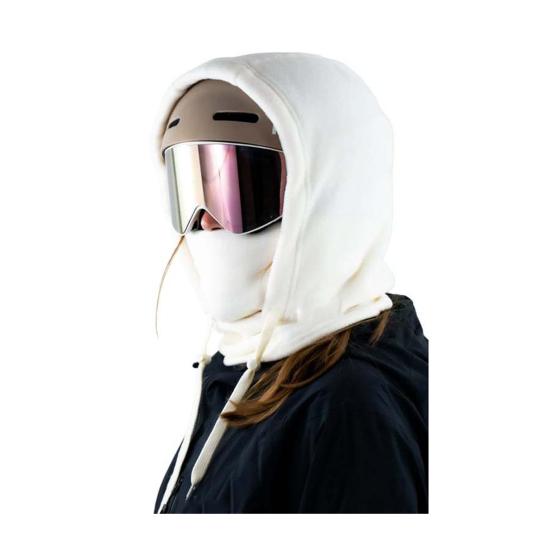 

Водонепроницаемый флисовый шлем для верховой езды с очками 3-в-1 с полной защитой, лыжный капюшон для велоспорта и катания на лыжах K