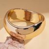 European and American Heavy Industry Acrylic Geometric Round Square Section Bracelet Niche Personalized Simple Jewelry