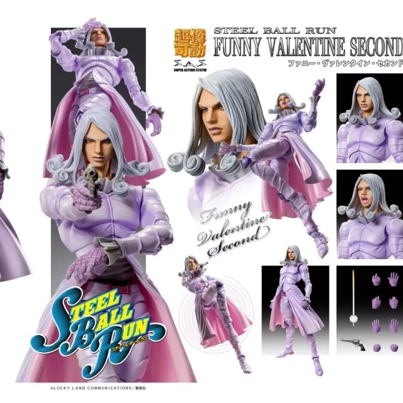 15cm JoJo'S Bizarre Adventure Funny Valentine Super Actiebeeld Steel Ball Run Gearticuleerd Actiefiguur Anime Model Speelgoed Cadeaus