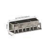 Aluminum Toothbrush Rack Punch-Free Wall-Mounted Toothbrush Cup Holder Bathroom Multifunctional Toothpaste Razor Shelf Organizer