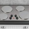 Copri Fornelli Elettrici Acciaio Inossidabile Antiruggine Piastre Rotonde Copri Forno Copri Fornelli da Piano Cucina Rotondi Fornelli