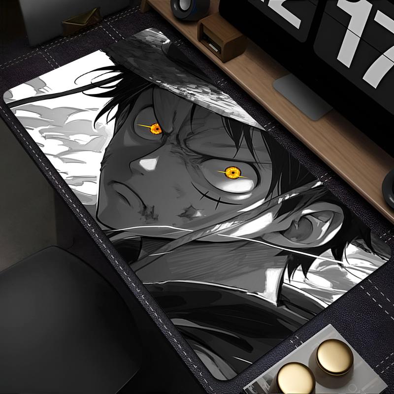 Mouse Pad  One Piece Luffy Gamers Computer Extended Mousepad Laptop Desk Mouse Mat Gaming Keyboard Rubber Durable Carpet
