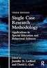 Single Case Research Methodology 3rd Edition Paperback