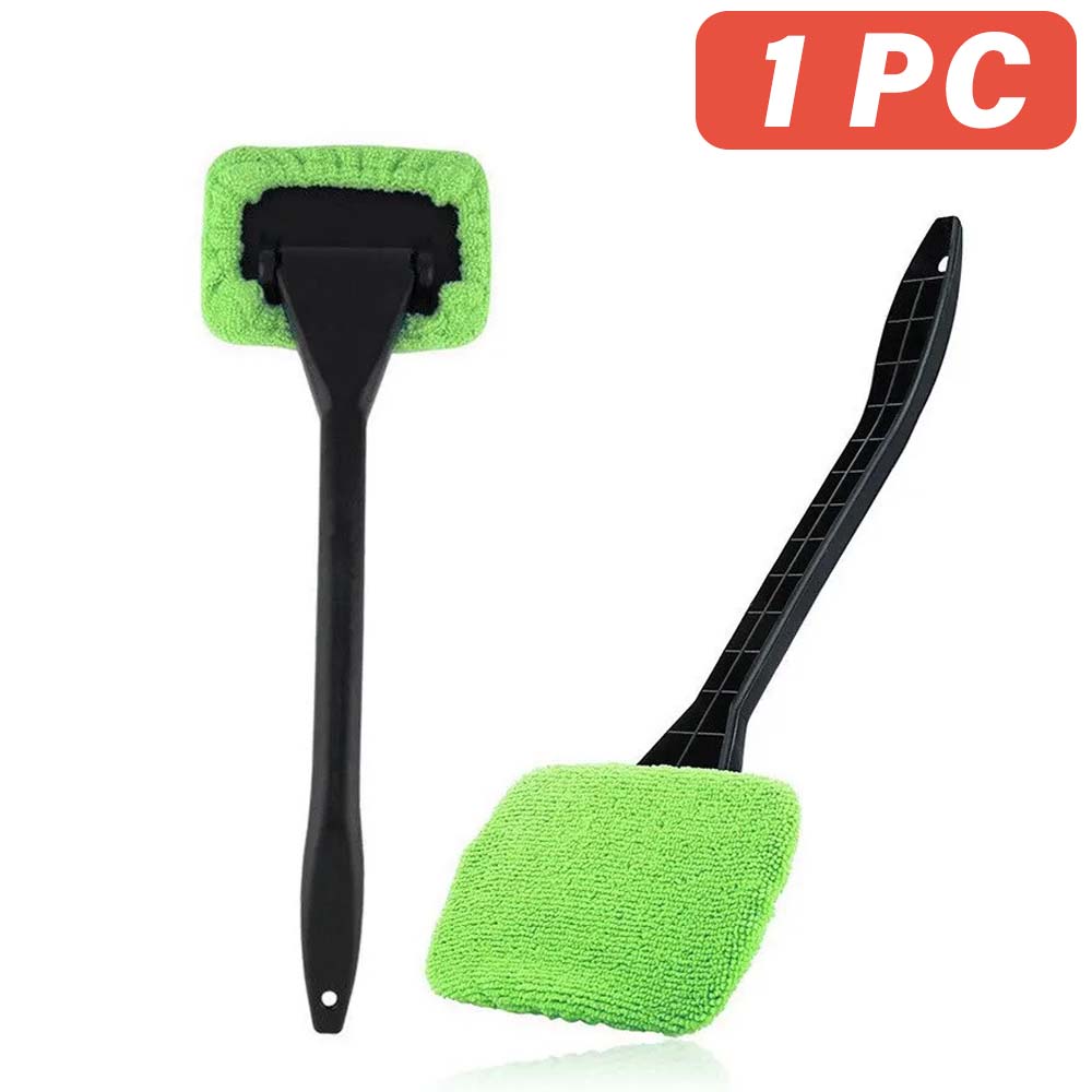 Car Cleaning Wash Tool with Oil Film Remover Microfiber Auto Window Cleaner Brush Kit Inside Glass Windshield Wiper Accessories