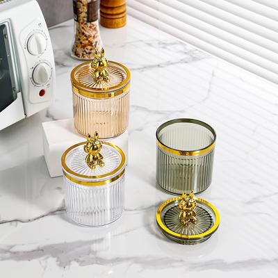 Köksförseglad behållare för förvaring av gryn Hemmabox för förvaring av snacks Risspann Förvaringsburk för mat