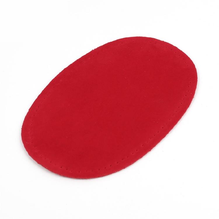 1 Pair Sew-On Repair Patches PU Leather Elbow Knee Patches Clothing Accessories for Jeans Trousers