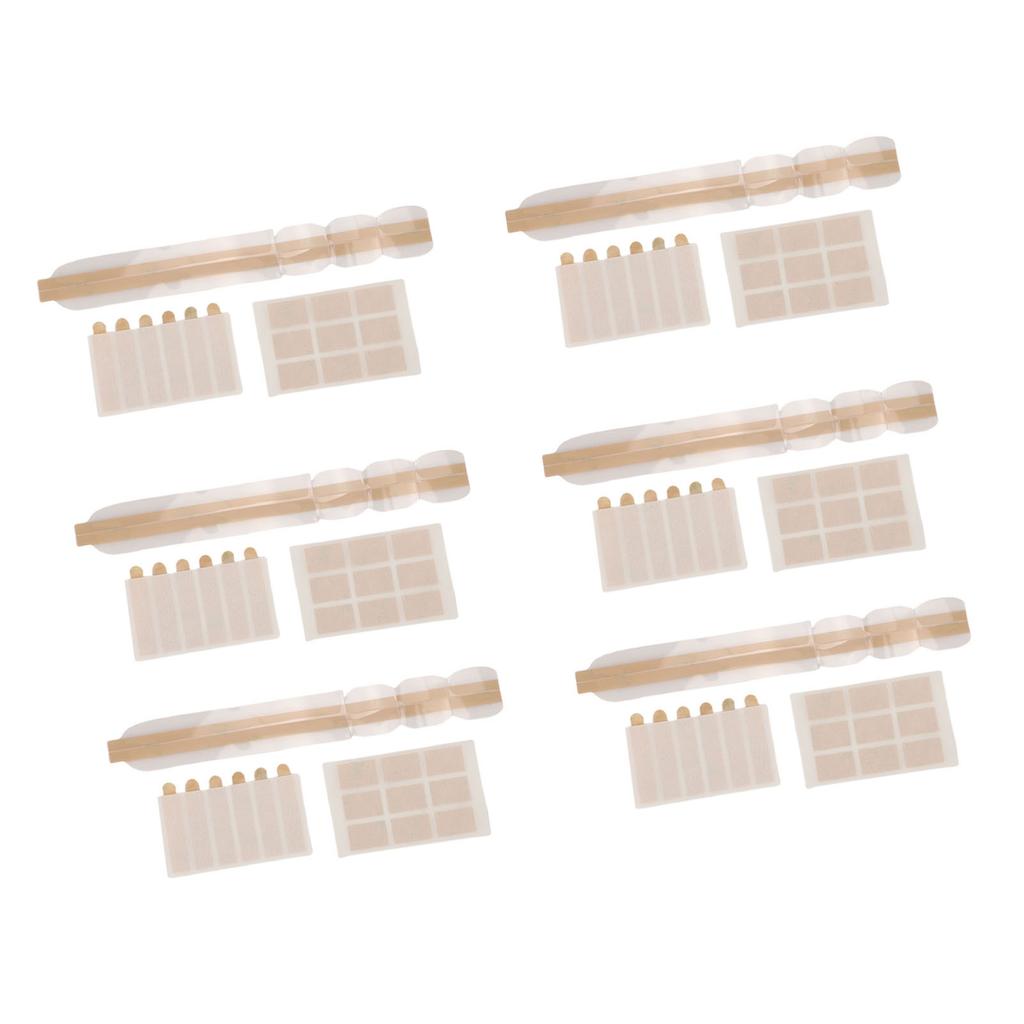 Filter Adhesive Strip Plastic Slim Transparent Double Sided Computer Slide Mount Holder Tab