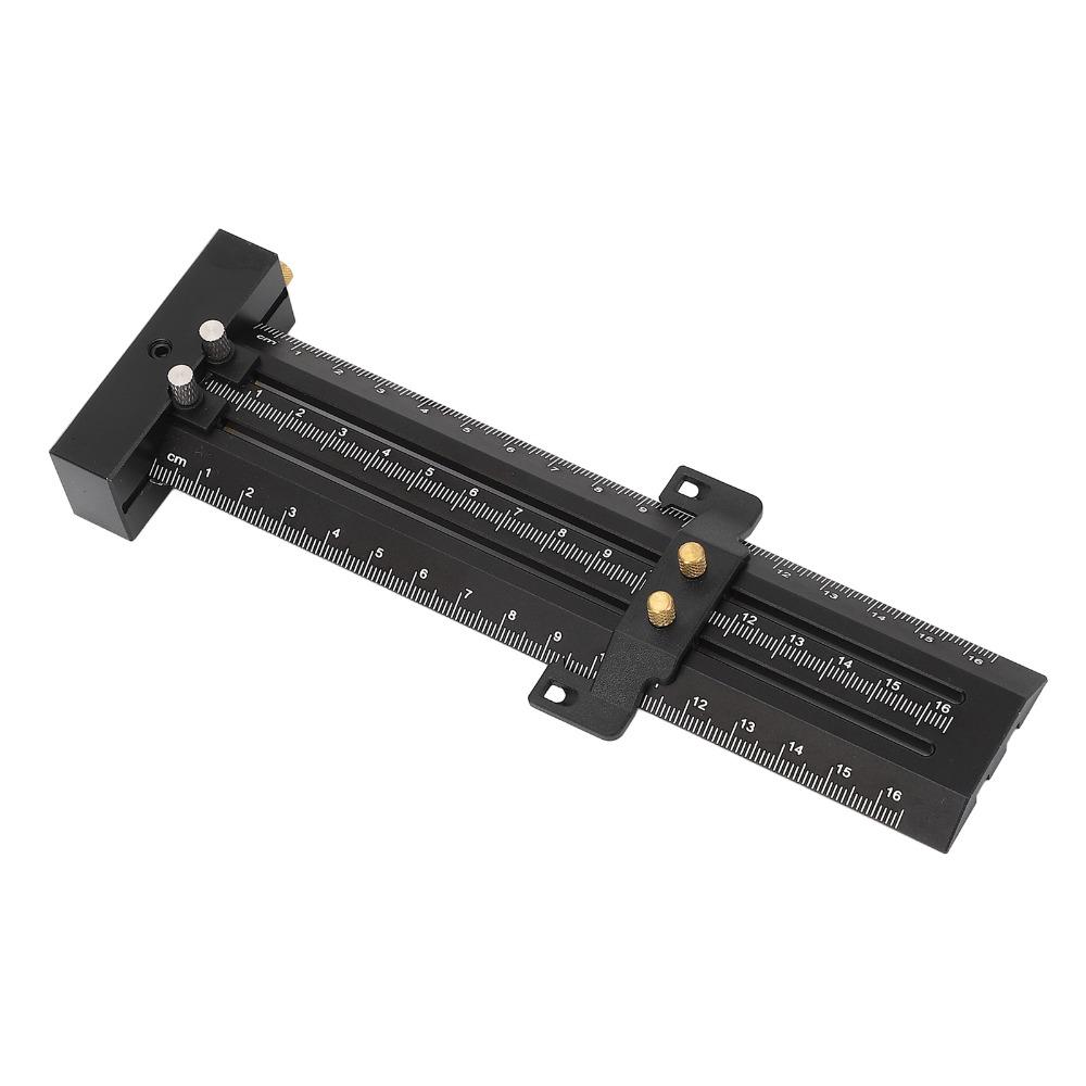 Double Needle T Square Ruler 16cm Length Woodworking Scriber Precision Marking Gauge For Carpenter