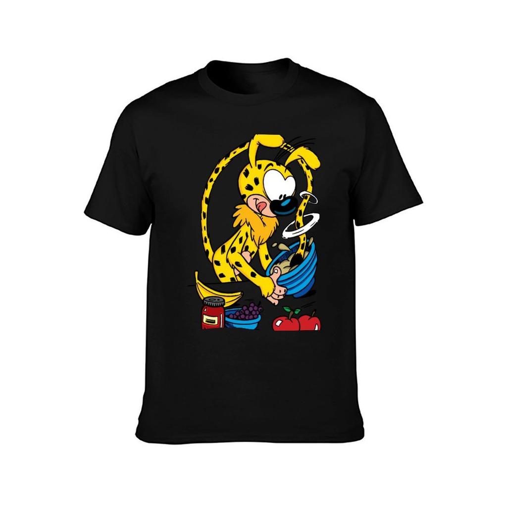 Marsupilami Cooking TShirt Summer Sports Quick Dry TShirt