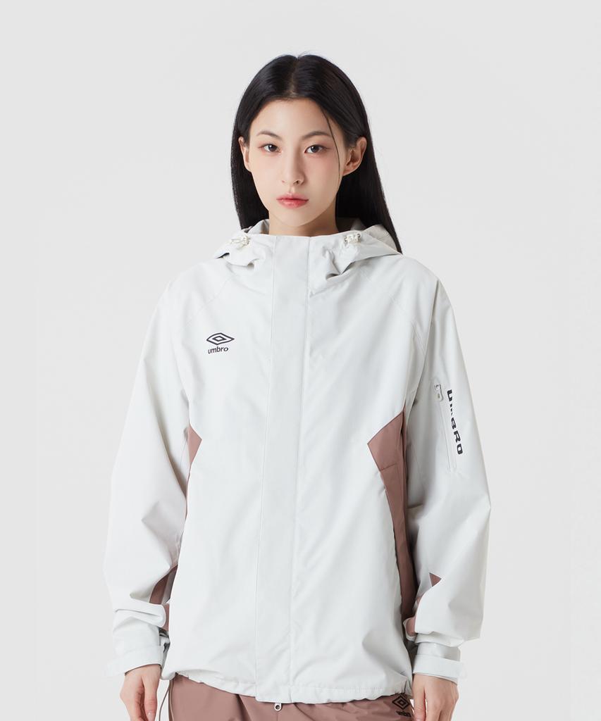 Umbro Brotect Hooded Shell Jacket White (Uq123Sjk11) (B Type)