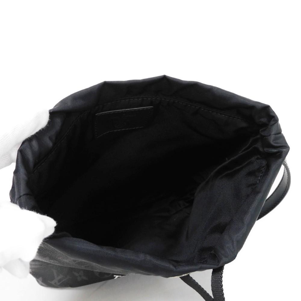 Used 12564 Nano Bag M43418 7921 LV Circle Fragment Logo Circle Thunder by Hiroshi Fujiwara Monogram Eclipse Men's from