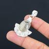 925 Silver Oval Natural Black Rutile Anniversary Wedding Wife Engagement Pendant