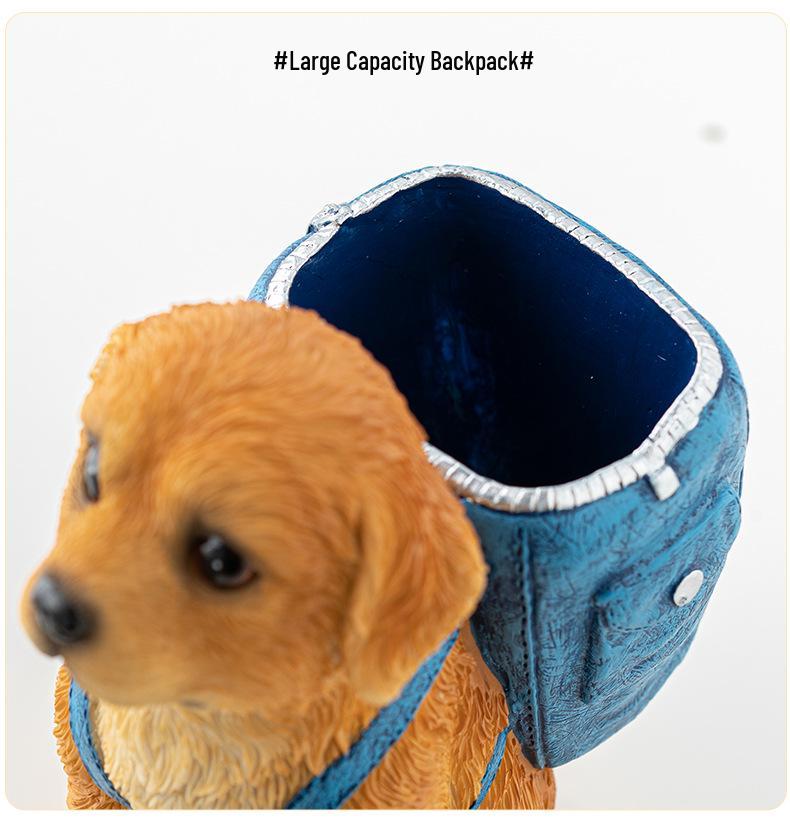 Golden Retriever Creative Pen Holder & Ornament