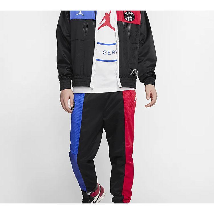 Jordan Paris Saint-Germain Mid-Rise Sweatpants Men Bottoms Black BQ8375-011
