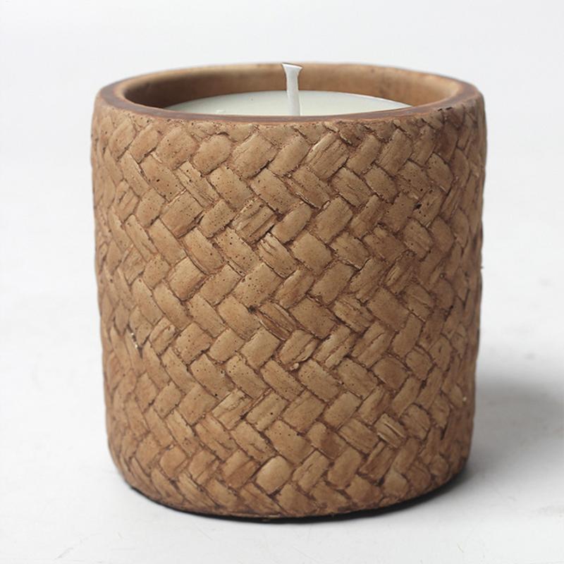 Jars For Candles Wide Mouth Home Decor With Tassel Fragrance Candle Making Container For Shelf Kitchen Bedroom Living Room