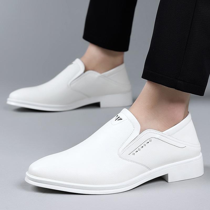 Hochwertige Herrenschuhe Modemarke Freizeitschuhe Britische Business Lederschuhe Luxus Designer Slipper Klassische Herren Anzugschuhe