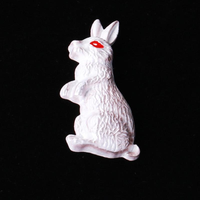Blucome Schöne Kaninchenbrosche, Damenbrosche für Mantel, Anzug, Tasche, Anstecknadel, Abzeichen, Hochzeitsfeier, Schmuck, Neujahrsgeschenke