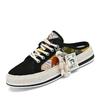 High Quality Men Half Slippers Sandals Comfortable Casual Shoes for Men Fashion Sneakers Anime Men Slides Footwear Straw Weaving