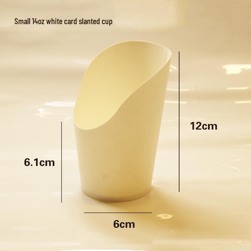 Disposable Slanted Egg Waffle Cups