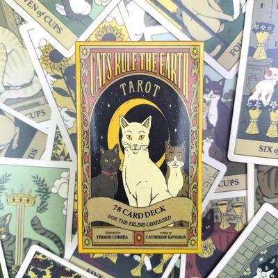 Cats Rule the Tarot Card On Earth, Base 78pcs