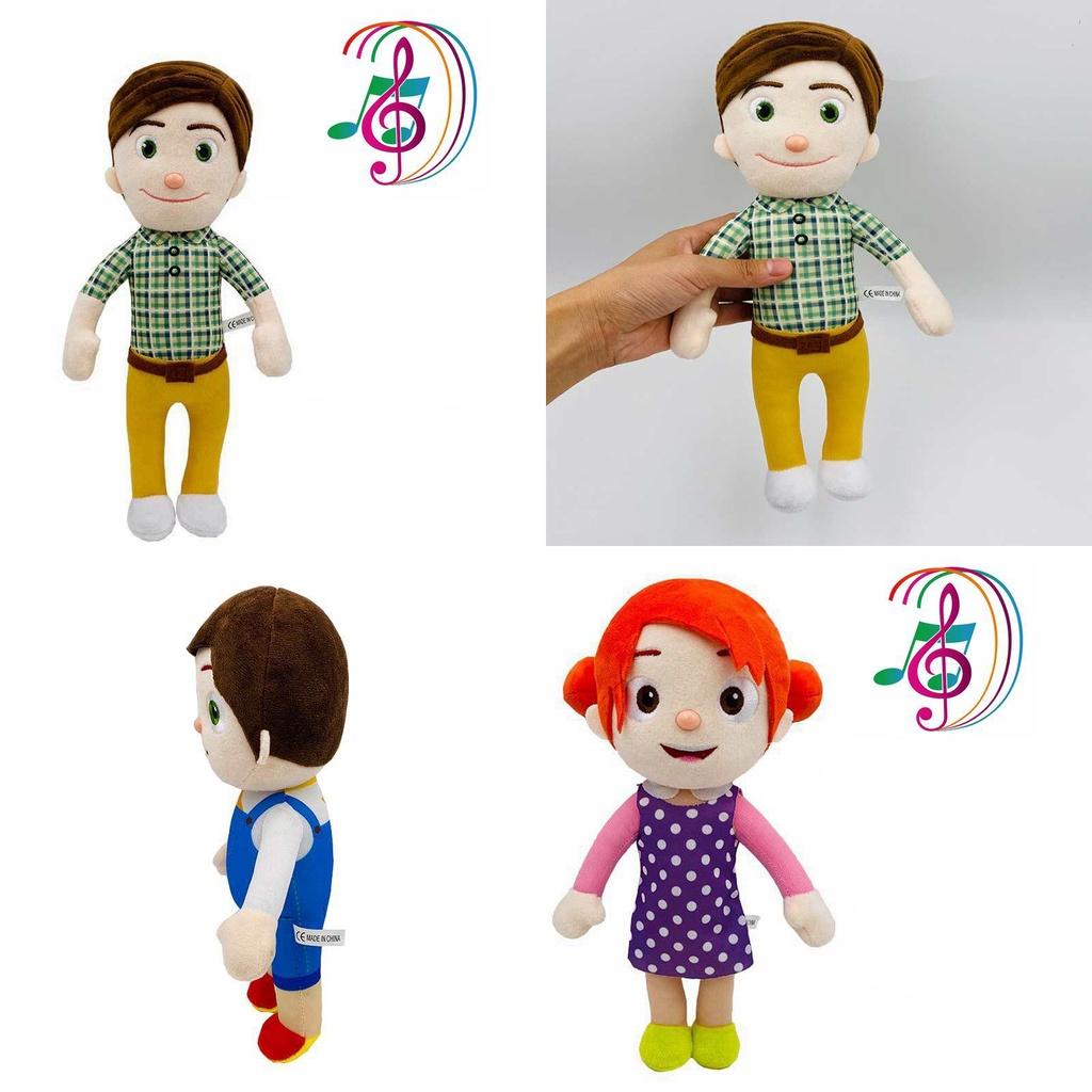 Adorable Cocomelon Music Plush Toy With Educational Features For Kids' Delight