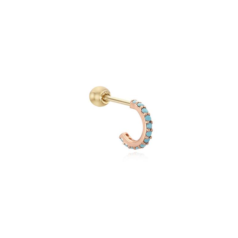 Tirrlirr 14K Pink Gold Piercing Tesk4P20884M(Na)