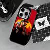 RDR2-Arthur Morgan Phone Case For iPhone 17,16,15,14,13,12,11 Plus,Pro Max,XS,Colored silver phone case