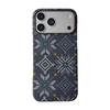 Kevlar Carbon Fiber Texture Magnetic Case for iPhone 17 Pro Max - Water Decal Half-Wrapped Protective Cover