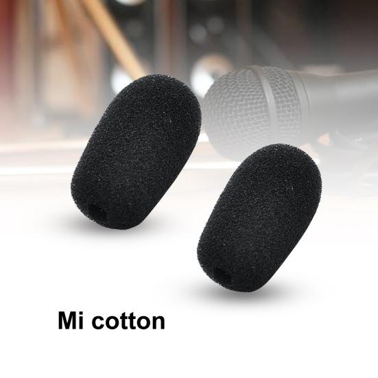1 Pair Ear Pads Easy Installation Skin-friendly Sponge Earphone Ear Pads for Vxi BlueParrott B450-XT B450XT Headset
