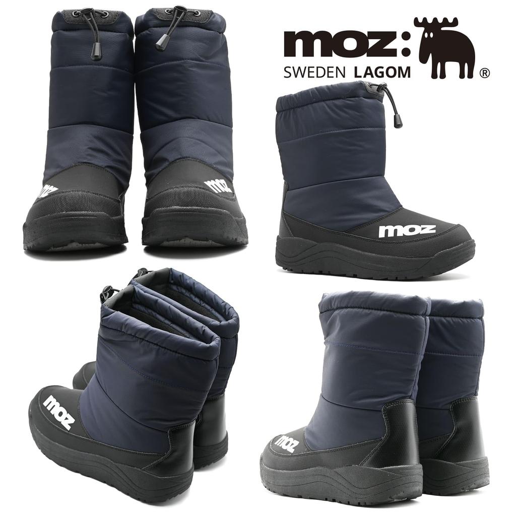 Mozu Winter Snow Long Trekking Cold Urethane Fleece 5681 Size L Men's Boots, Length, Boots, Fall/Winter, Waterproof, Non-Slip, Weather,