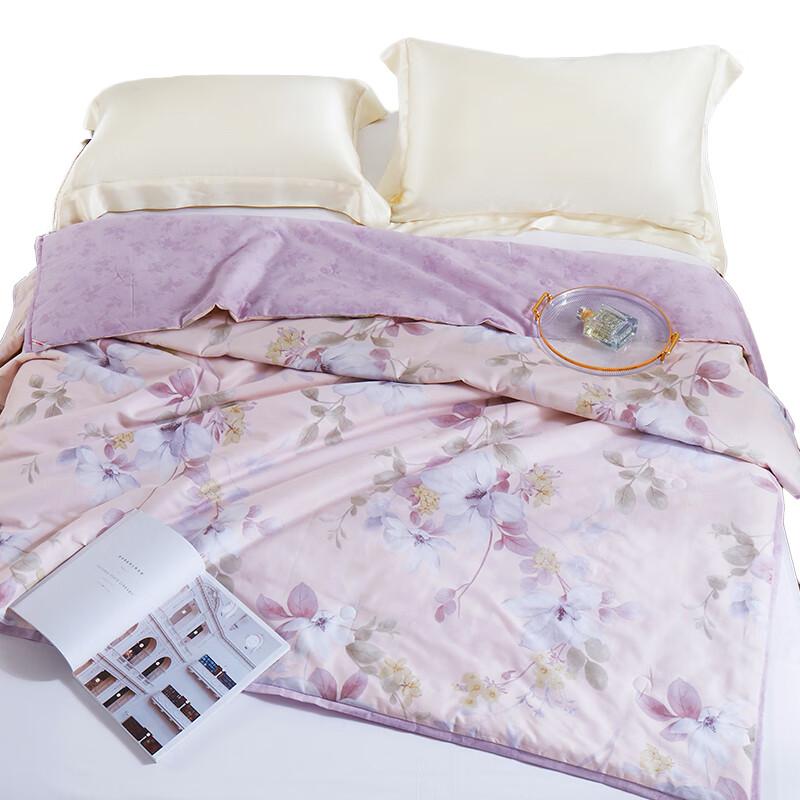 KINTHERI Cotton & Tussah Silk Blend Quilt