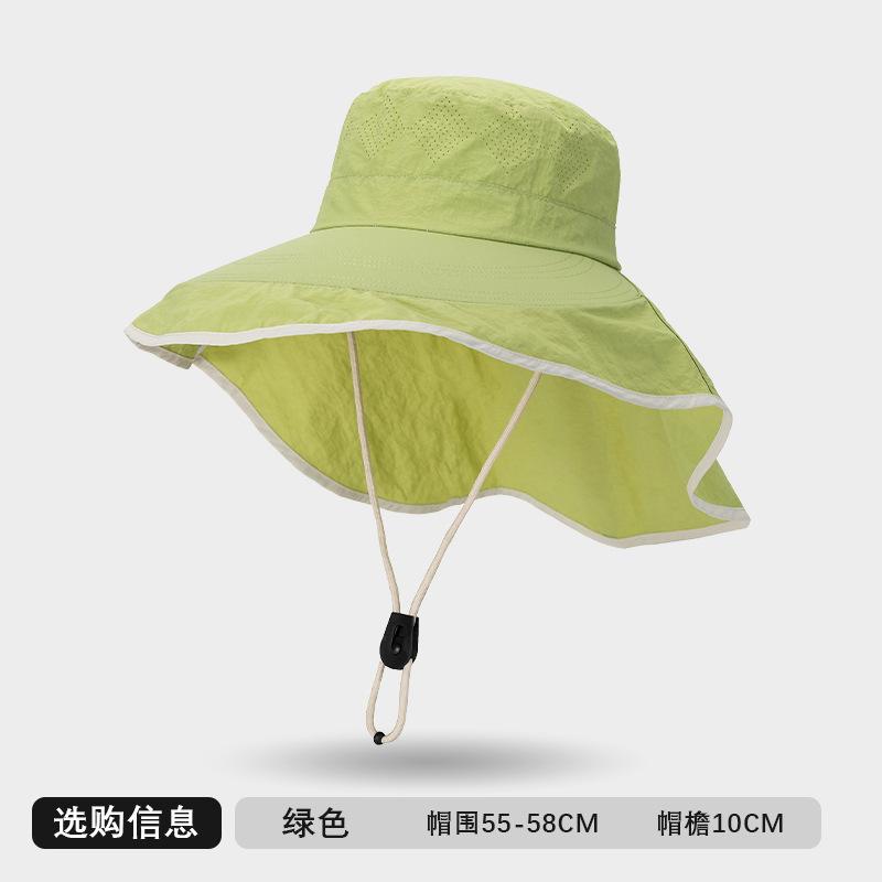 Sun Hats for Men Women Fishing Hat UPF Protection Wide Brim Bucket Hat Breathable Quick-Dry Water Rapellent Outdoor Hiking Beach Travel Summer Hats