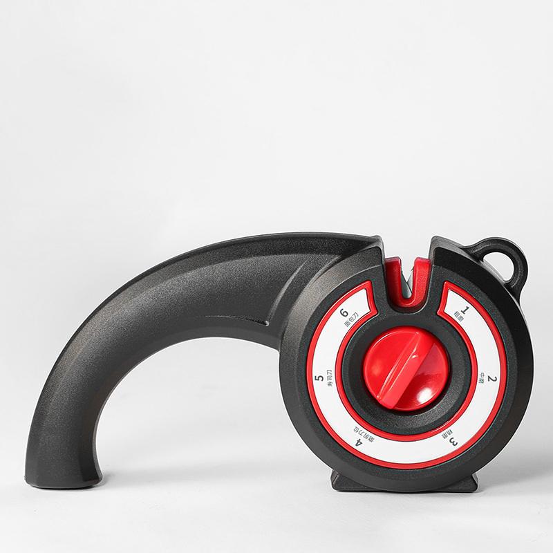 Knife Sharpening Problem Easily Break 6-In-1 Multi-Function Sharpeners Different Abrasives Adapted To Various Tools Quickly