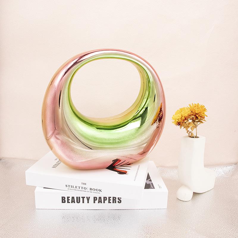 

Сумки Красочные европейские и американские новые акриловые женские сумки Сумки-мессенджеры на одно плечо Косметички для ужина Экстравагантные женские сумки