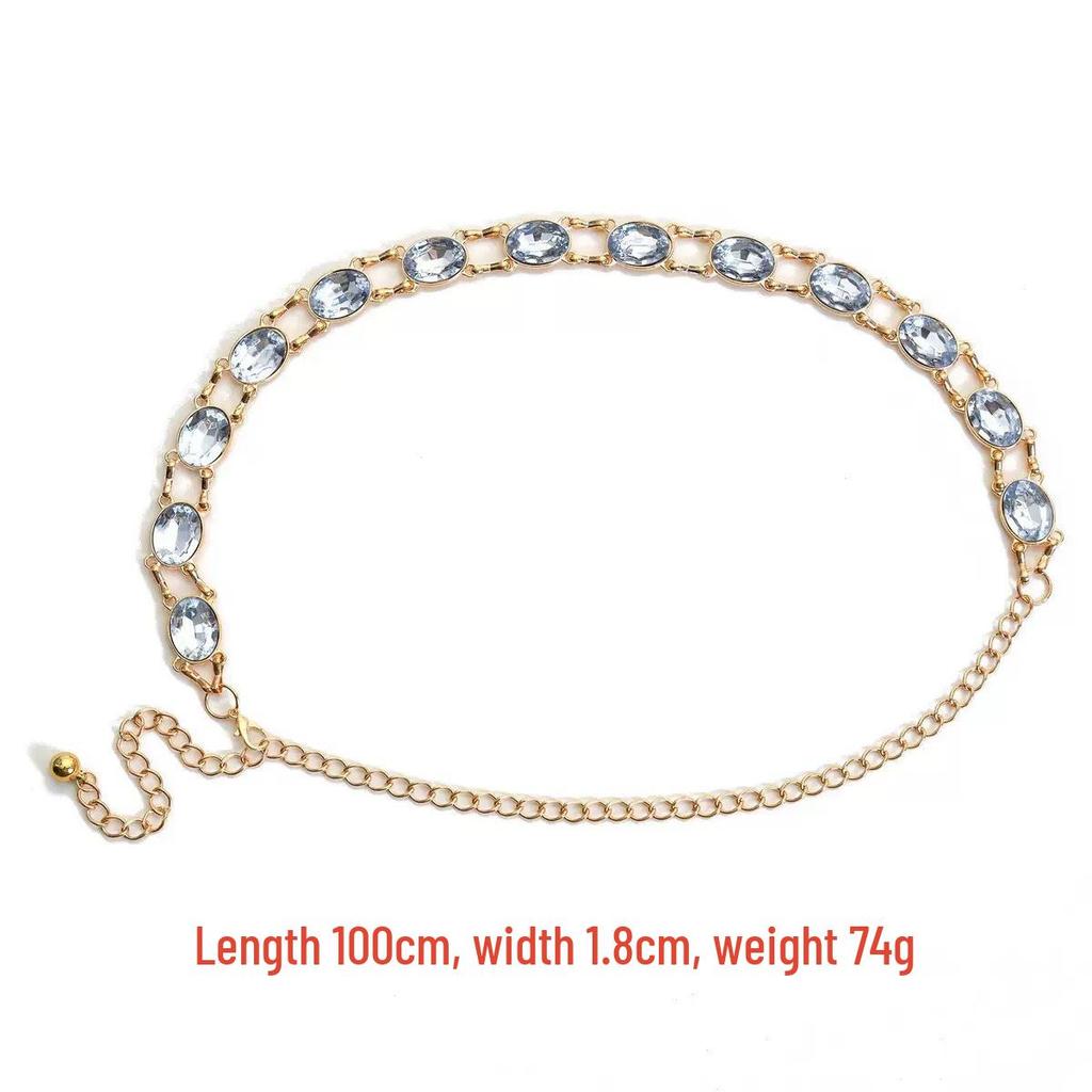 Damen Ethno-Stil Schmetterling Taillenkette: Modischer Metallgürtel für Rock oder Kleid